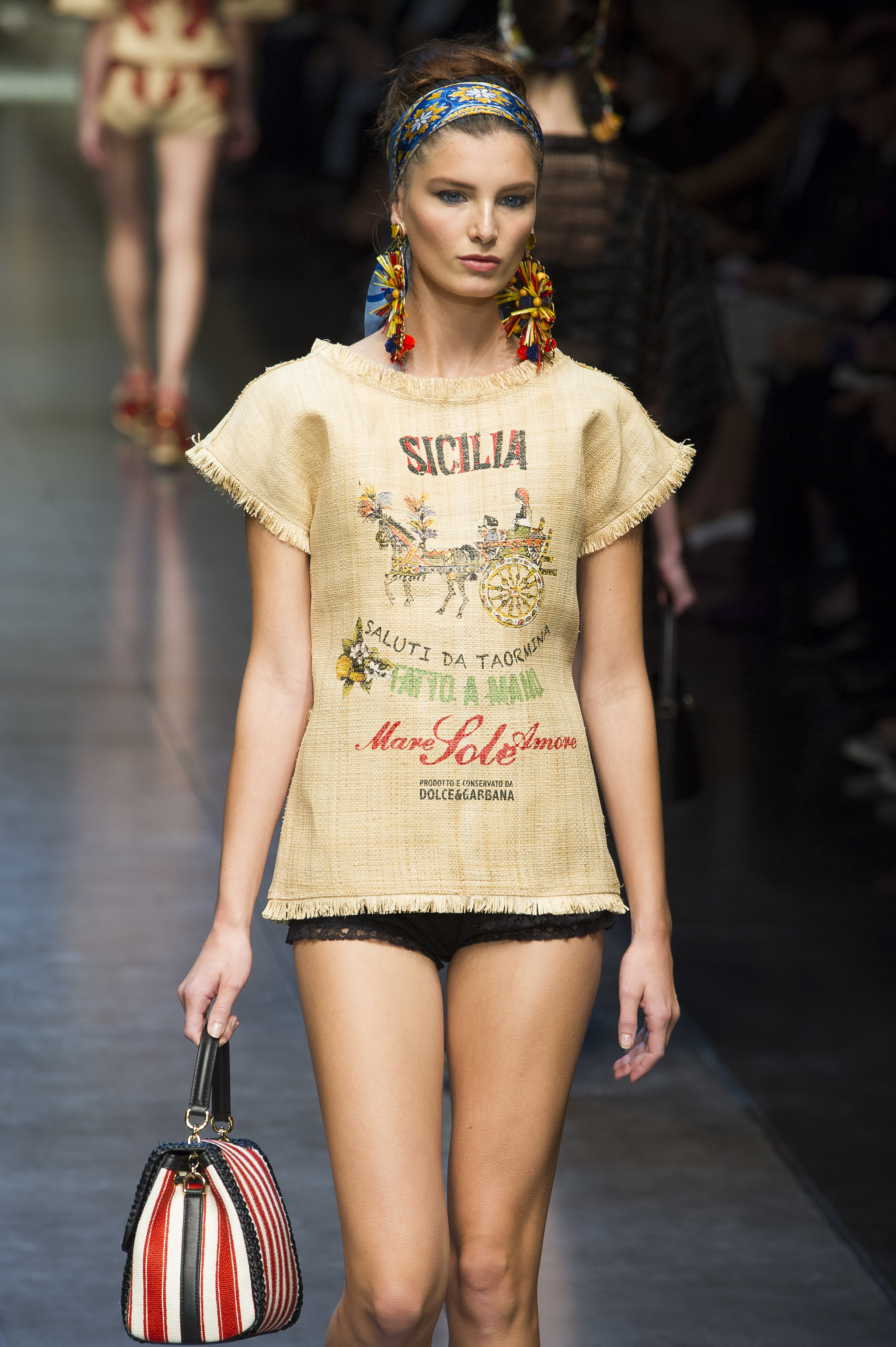 Dolce & Gabbana Womenswear Summer 2013 Ready To Wear Milano
